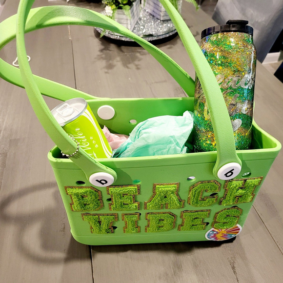 Custom Bitty Beach Bag with matching 12oz tumbler! - Picture 6 of 6